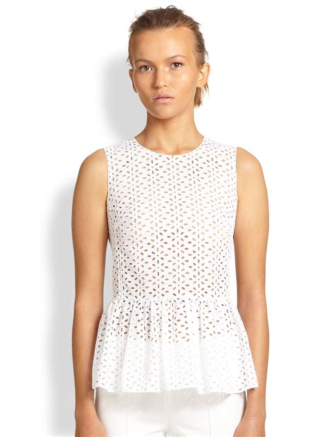 michael kors eyelet top|Michael michael kors eyelet top + FREE SHIPPING .